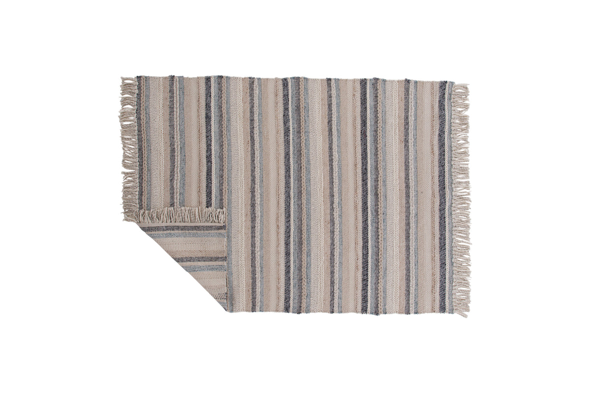 Gudha gulvtæppe - 240 × 170 cm - beige, blå - billede 2