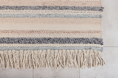 Gudha gulvtæppe - 300 × 200 cm - beige, blå - billede 6
