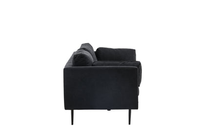 Boom 3-personers sofa - sort - billede 10