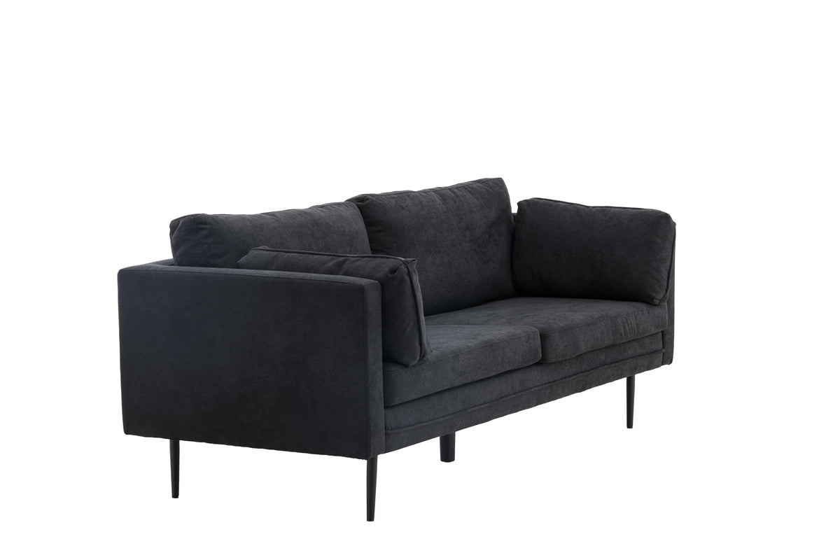Boom 2-Personers Sofa Sort
