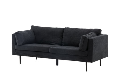 Boom 3-personers sofa - sort - billede 2