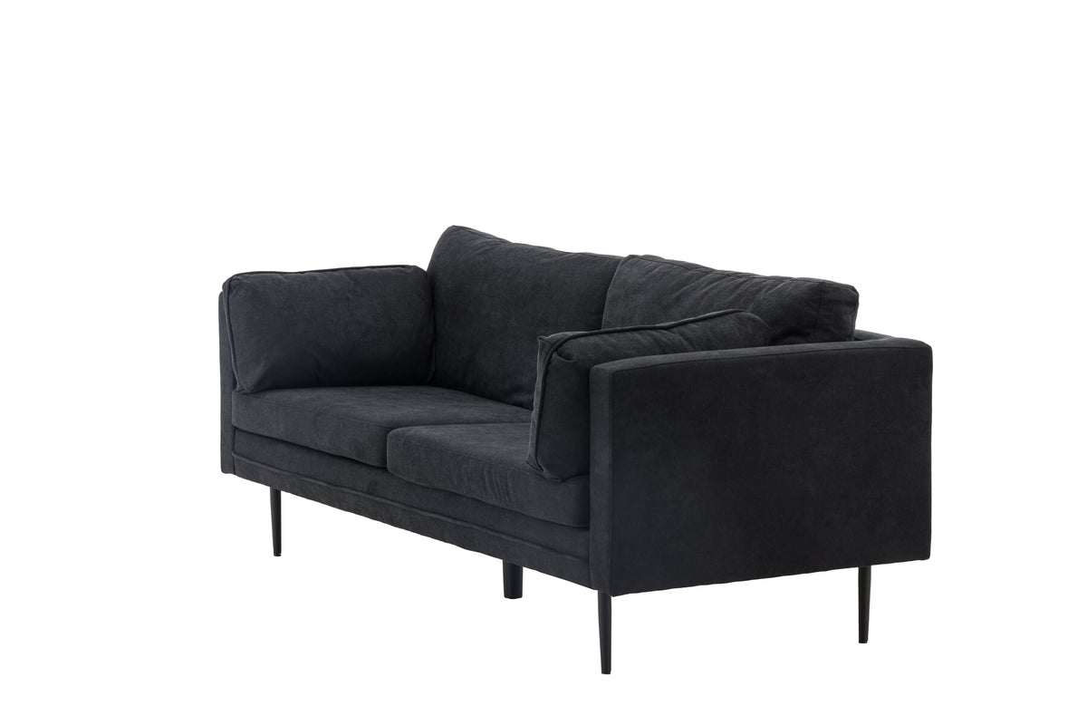 Boom 3-personers sofa - sort - billede 3