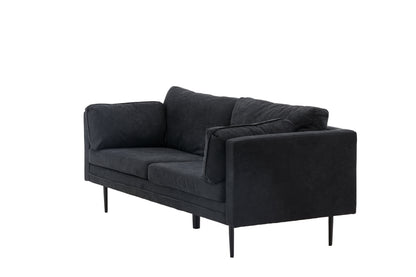 Boom 3-personers sofa - sort - billede 3