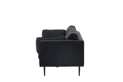 Boom 3-personers sofa - sort - billede 4