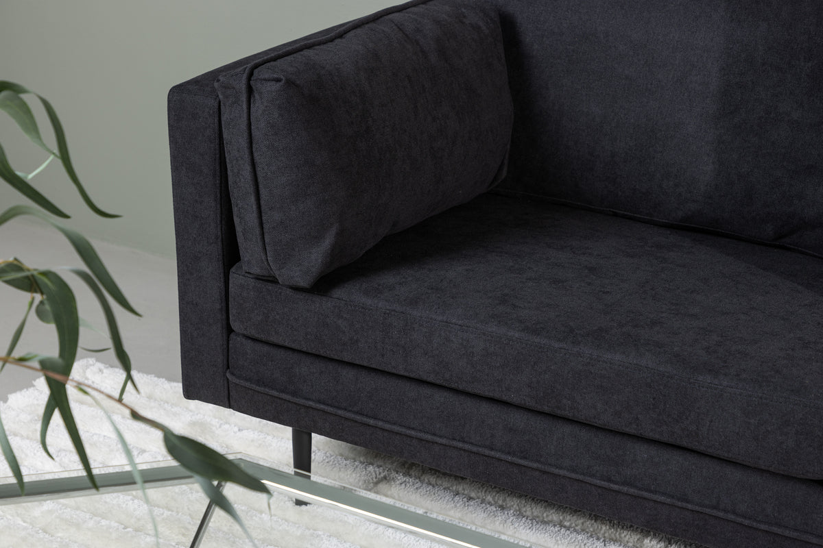 Boom 2-Personers Sofa Sort