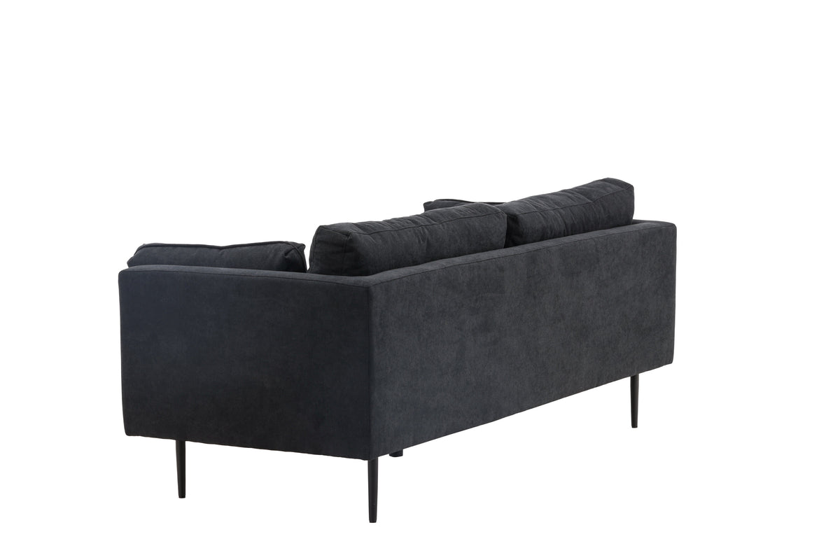 Boom 3-personers sofa - sort - billede 5