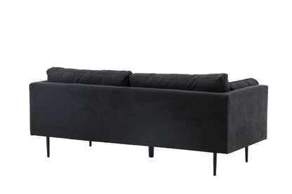 Boom 3-personers sofa - sort - billede 8