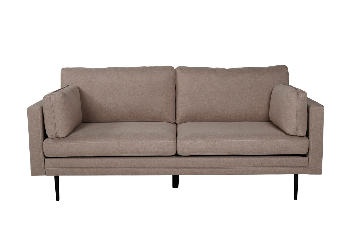 Boom 3-personers sofa - sort, brun - billede 1