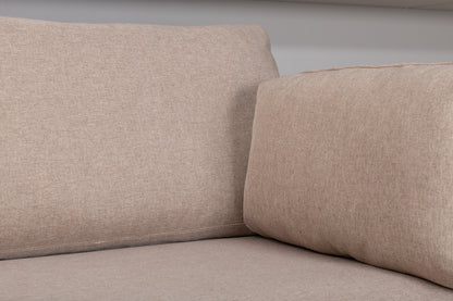 Boom 3-personers sofa - sort, brun - billede 11