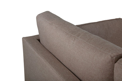 Boom 3-personers sofa - sort, brun - billede 5