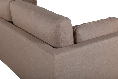 Boom 3-personers sofa - sort, brun - billede 6