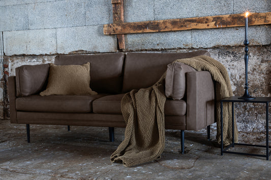 Boom 3-Personers Sofa Brun