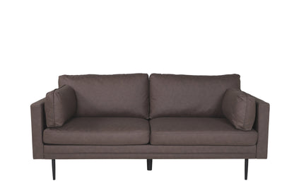 Boom 3-personers sofa - sort, brun - billede 2