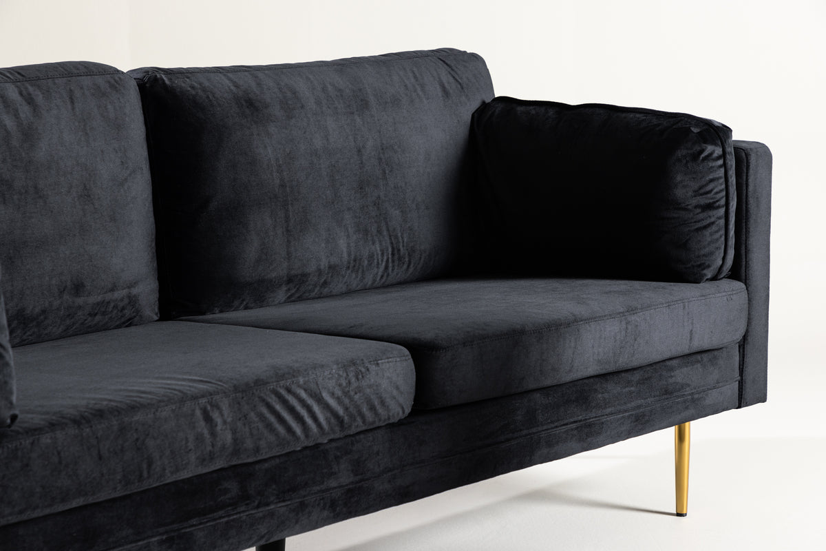 Boom 3-Personers Sofa Sort