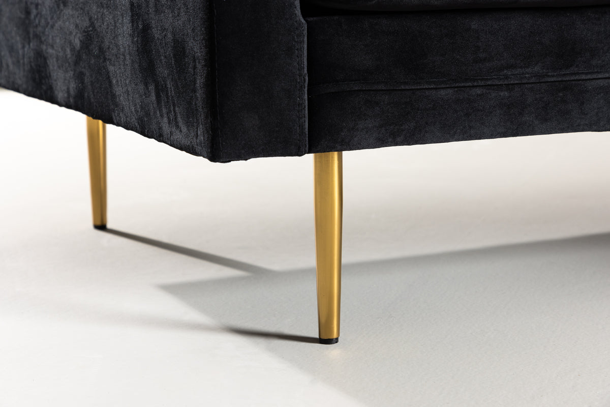Boom 3-Personers Sofa Sort