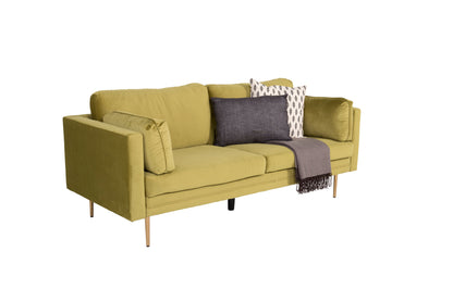 Boom 3-personers sofa - guld, grøn - billede 15