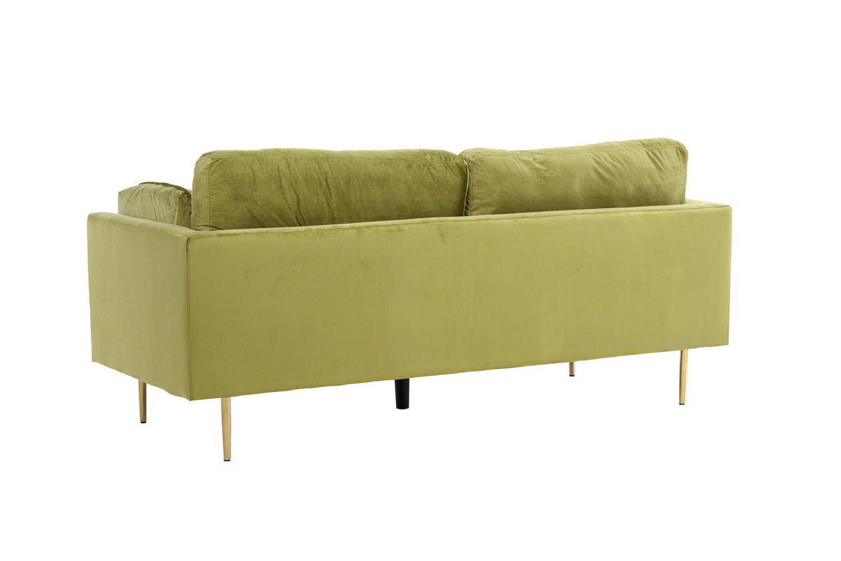 Boom 3-personers sofa - guld, grøn - billede 14