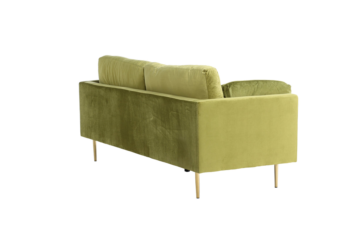 Boom 3-personers sofa - guld, grøn - billede 19
