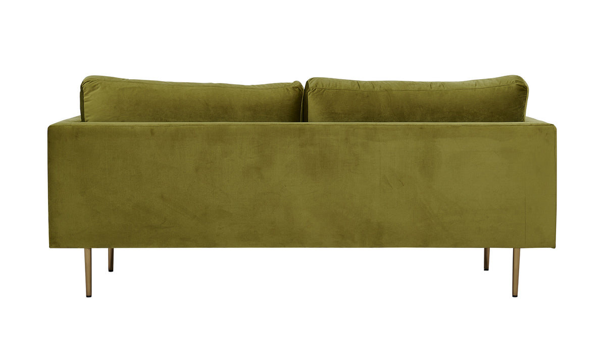 Boom 3-personers sofa - guld, grøn - billede 5