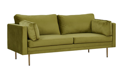 Boom 3-personers sofa - guld, grøn - billede 8