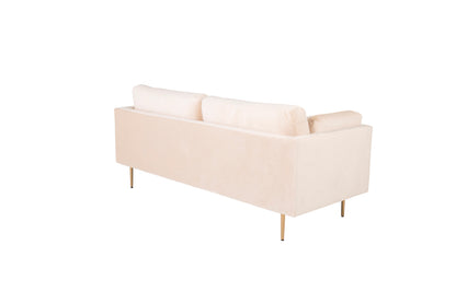 Boom 3-personers sofa - beige, guld - billede 5