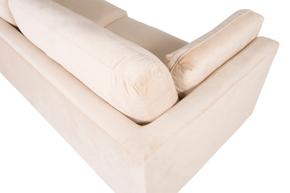 Boom 3-personers sofa - beige, guld - billede 12