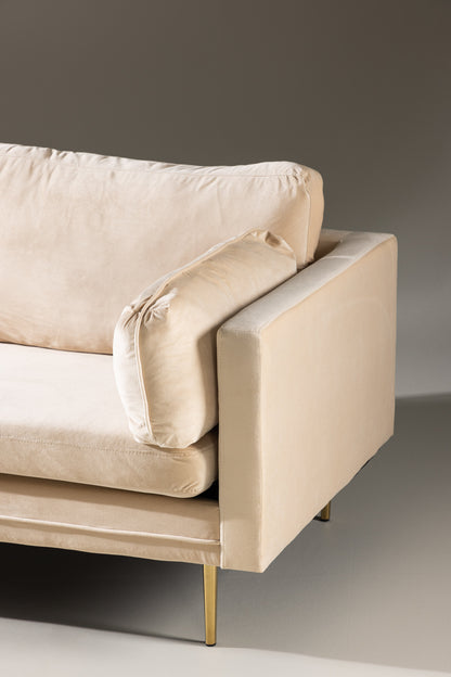Boom 3-personers sofa - beige, guld - billede 25