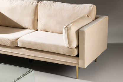 Boom 3-personers sofa - beige, guld - billede 21