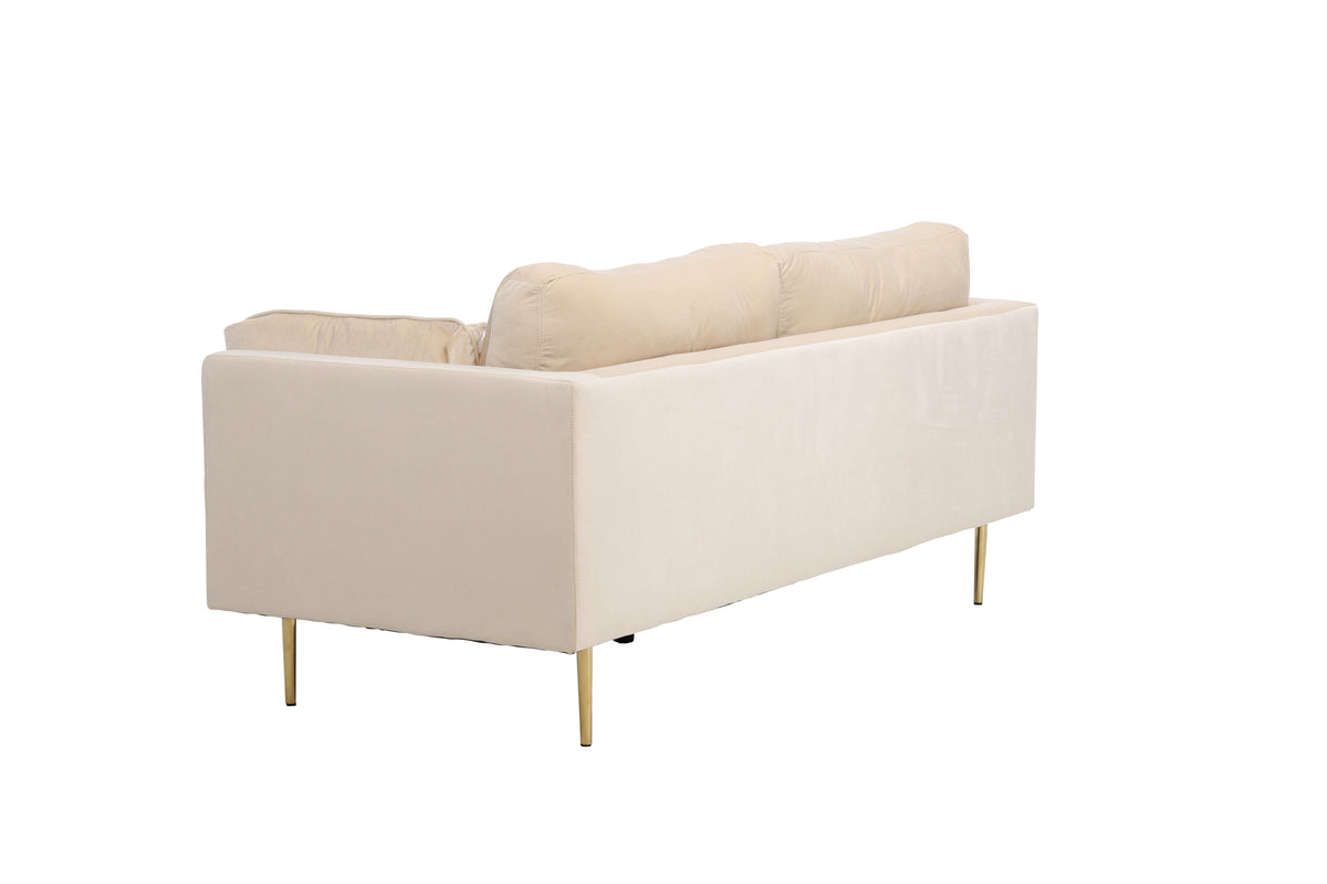 Boom 3-personers sofa - beige, guld - billede 11