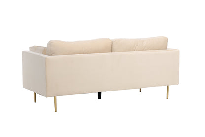 Boom 3-personers sofa - beige, guld - billede 13