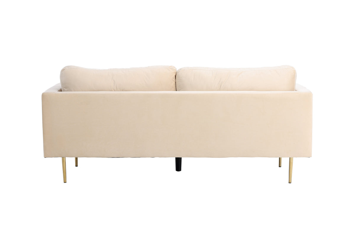 Boom 3-personers sofa - beige, guld - billede 14