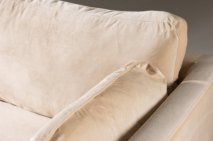 Boom 3-personers sofa - beige, guld - billede 23