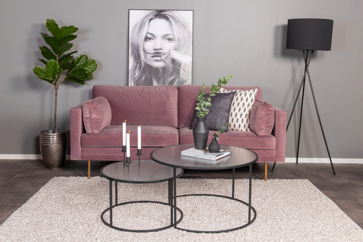 Boom 3-Personers Sofa Pink