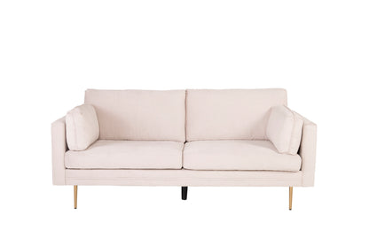 Boom 3-personers sofa - guld, beige - billede 1