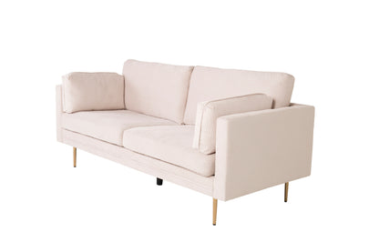 Boom 3-personers sofa - guld, beige - billede 3