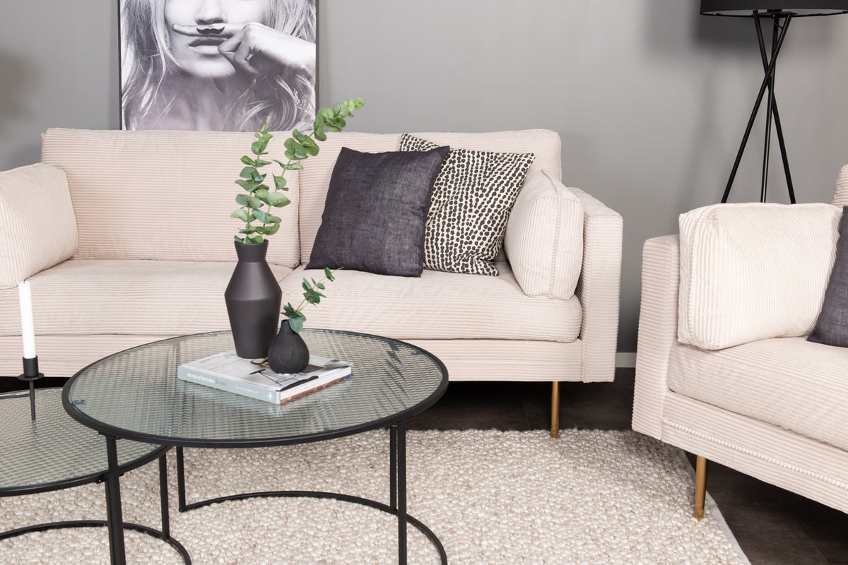 Boom 3-Personers Sofa Lys Beige