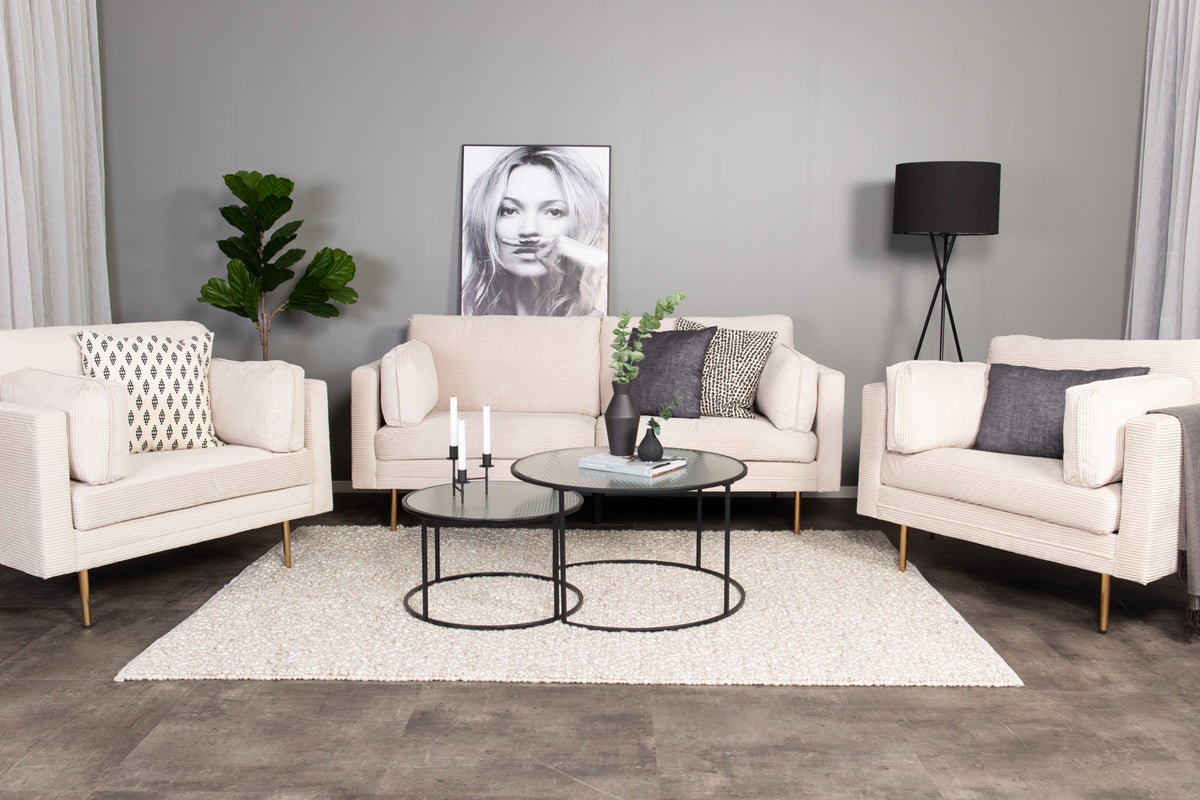 Boom 3-Personers Sofa Lys Beige