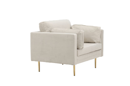 Boom Lænestol Lys Beige