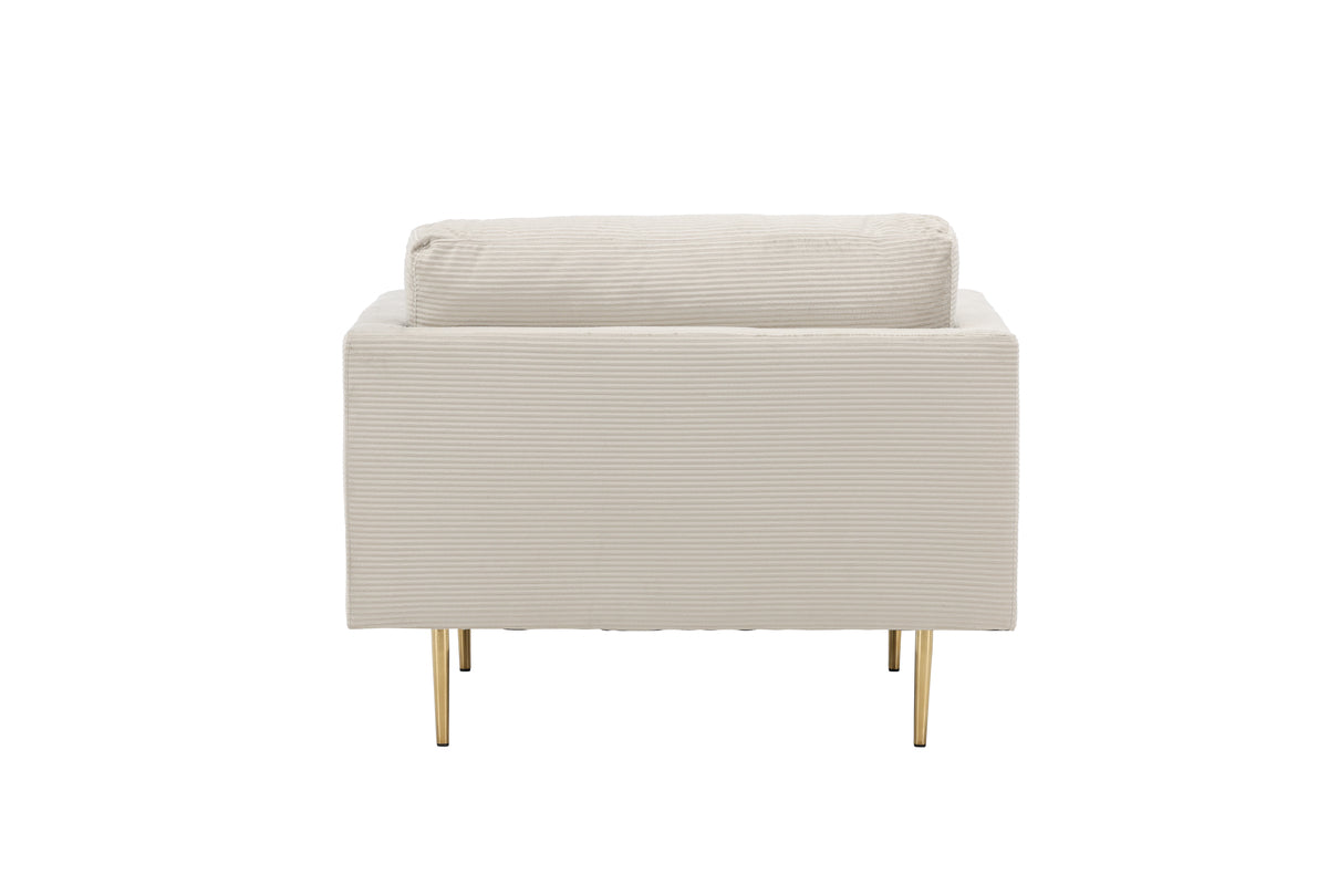 Boom Lænestol Lys Beige