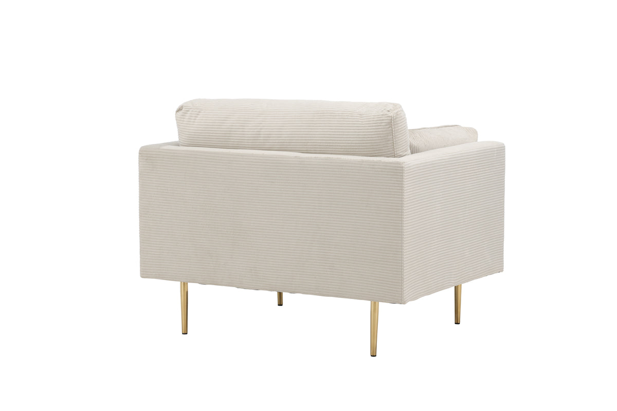 Boom Lænestol Lys Beige