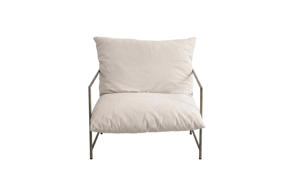 Sedalia lænestol - beige - billede 1