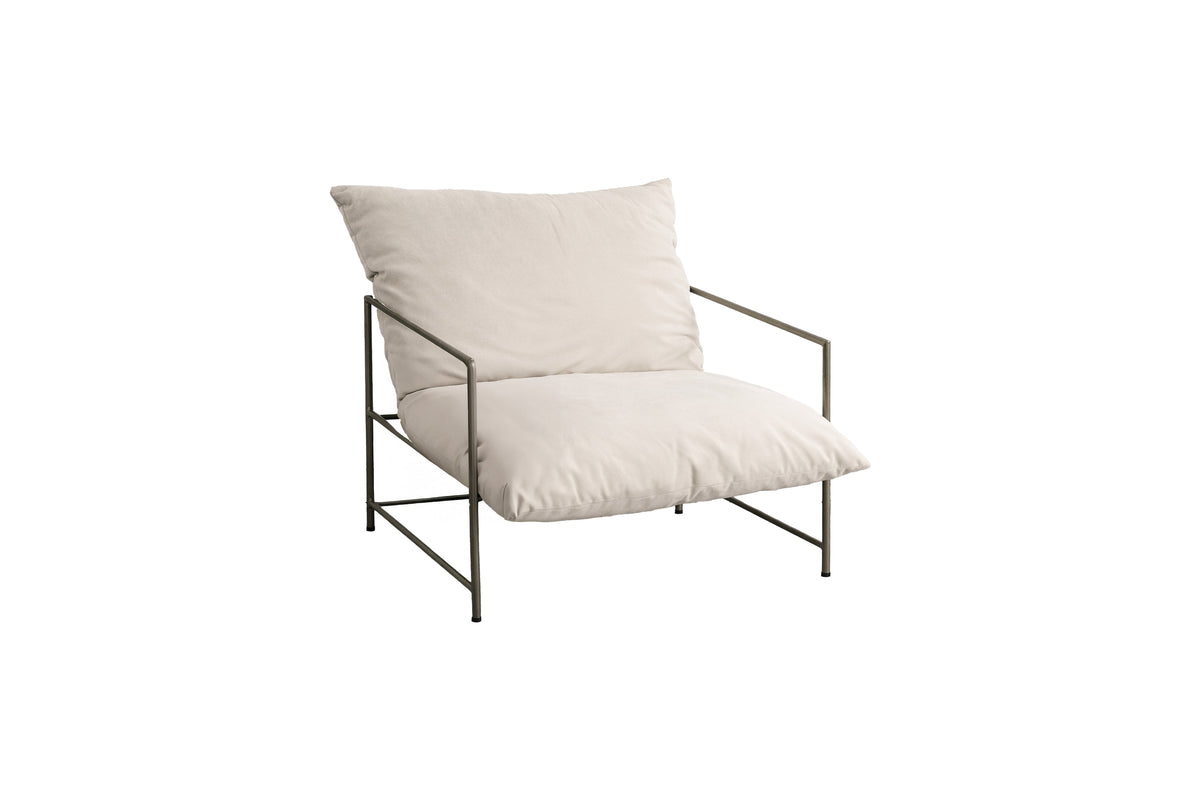 Sedalia lænestol - beige - billede 2