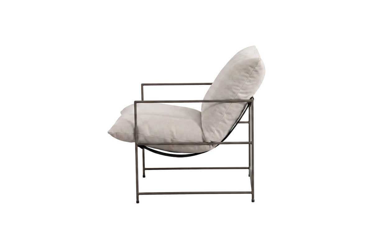 Sedalia lænestol - beige - billede 3