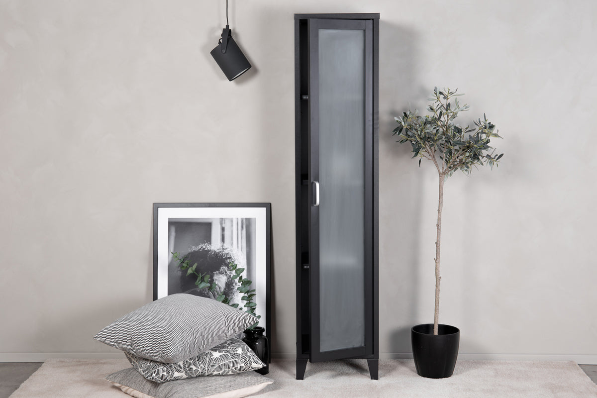 Acero Vitrineskab 35 x 150 x 35 Sort