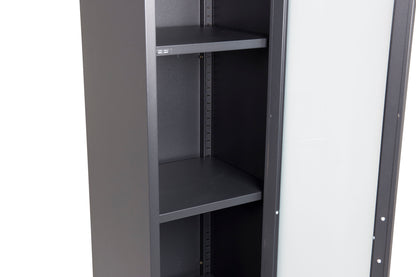 Acero Vitrineskab 35 x 150 x 35 Sort