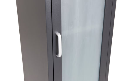 Acero Vitrineskab 35 x 150 x 35 Sort