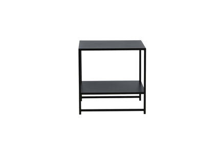 Staal sengebord - 50 × 50 cm - sort - billede 10