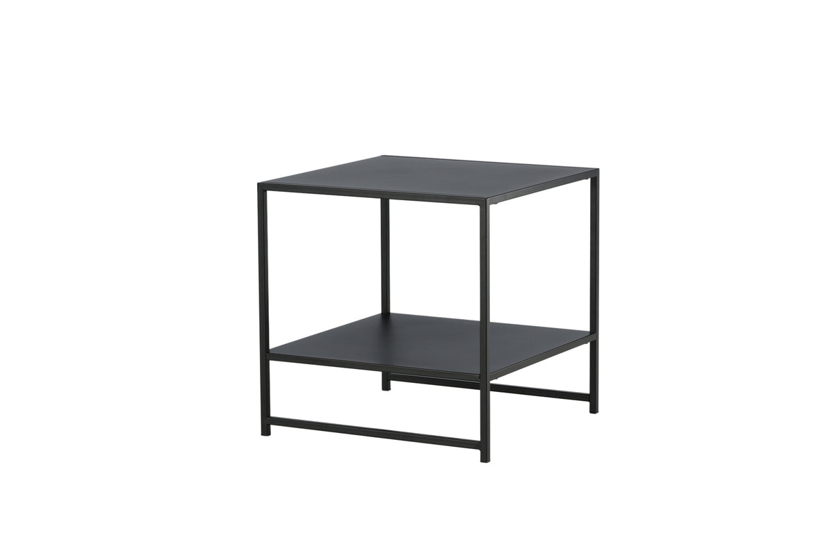 Staal sengebord - 50 × 50 cm - sort - billede 11
