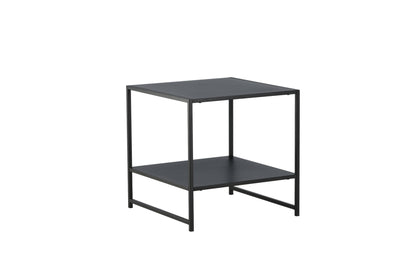 Staal sengebord - 50 × 50 cm - sort - billede 12