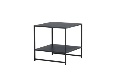 Staal sengebord - 50 × 50 cm - sort - billede 5